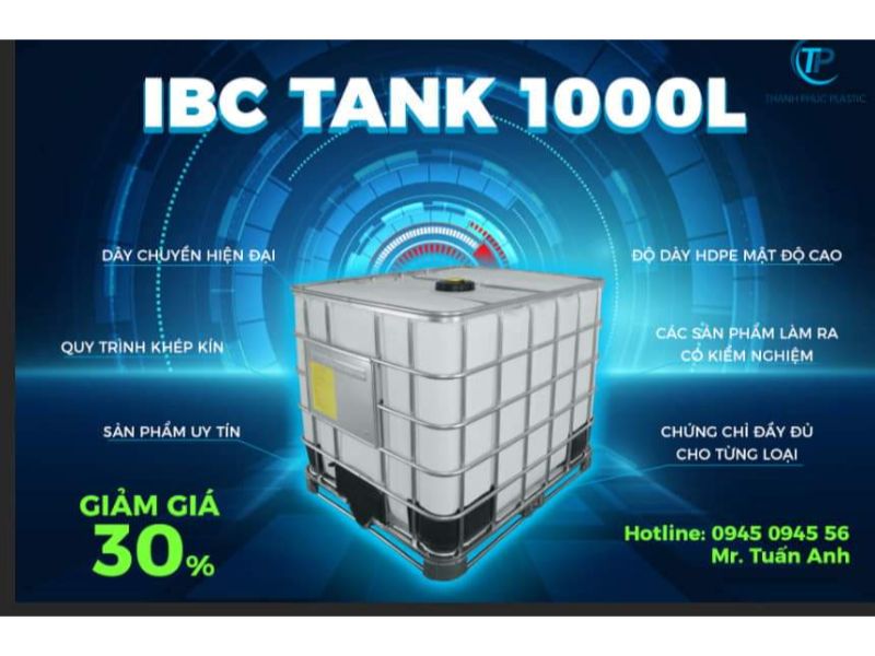 Thùng IBC tank 1000l