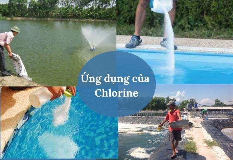 các ứng dụng của chlorine trong thực tế