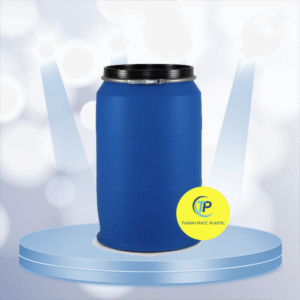 Thùng phuy nhựa 220L nắp đai kiềng - Nhựa Thanh Phúc