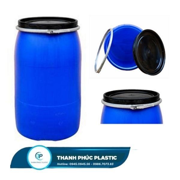 thung-phuy-nhua-220l-nap-dai-kieng Thùng phuy nhựa 220L nắp đai kiềng