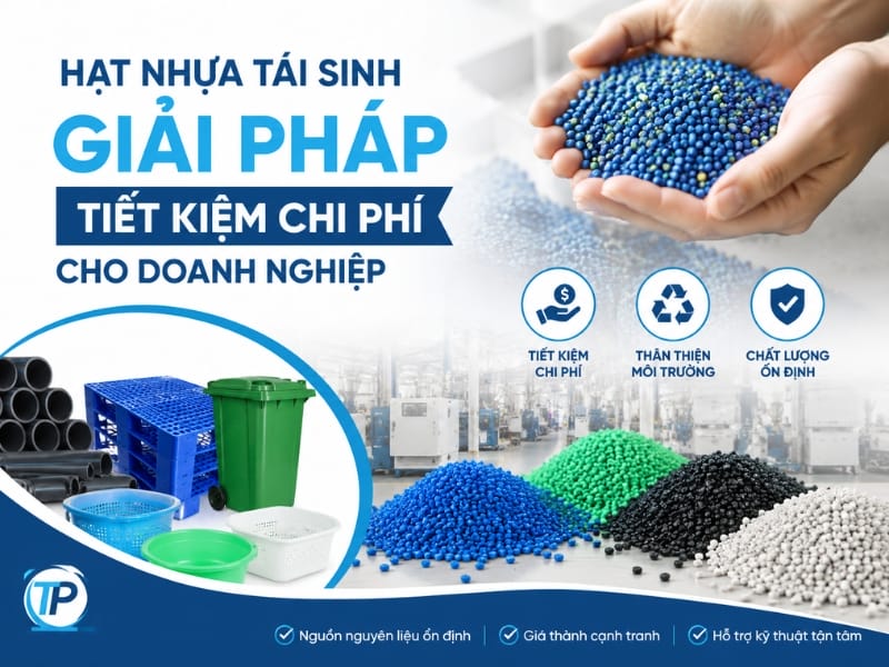 Hạt nhựa tái sinh - Giải pháp tiết kiệm chi phí cho doanh nghiệp Hạt nhựa tái sinh - Giải pháp tiết kiệm chi phí cho doanh nghiệp