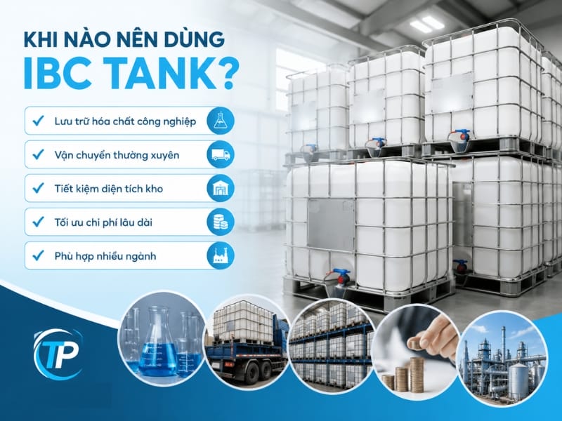 Khi nào nên dùng IBC Tank? Khi nào nên dùng IBC Tank?